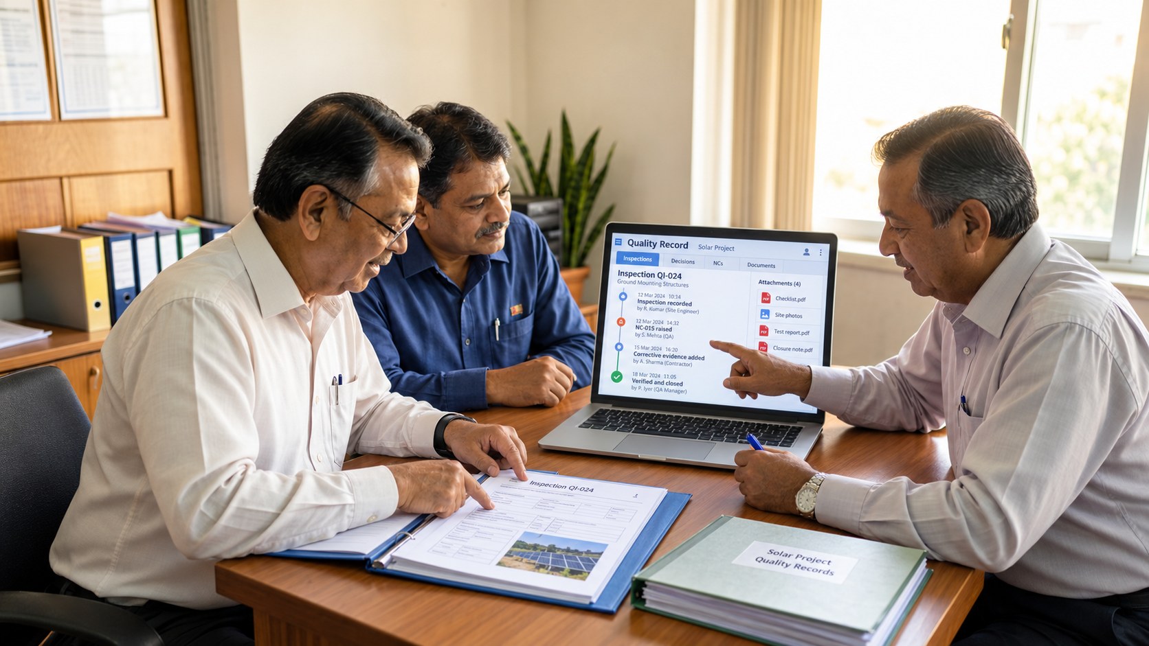 Audit-ready quality history and documentation