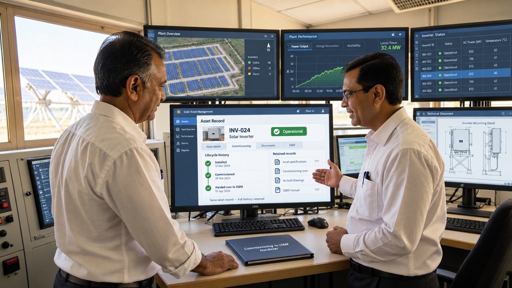 Commissioning data continuity
