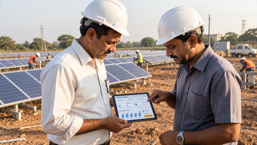 Contractor and resource analytics