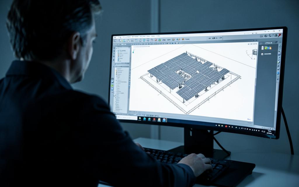Site engineer recording an inspection on a mobile device
